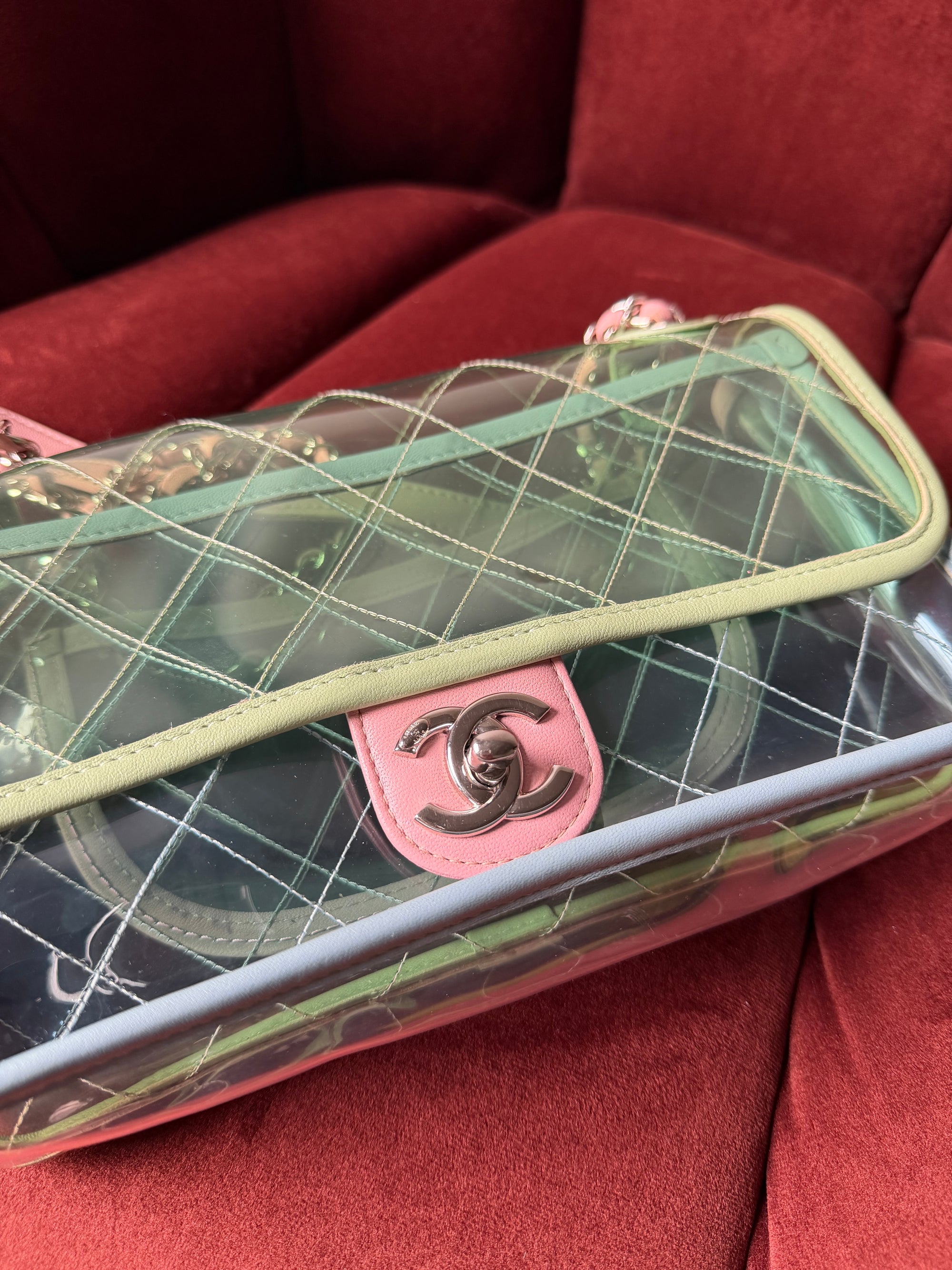 Chanel Medium PVC Coco Splash Flap (2018)