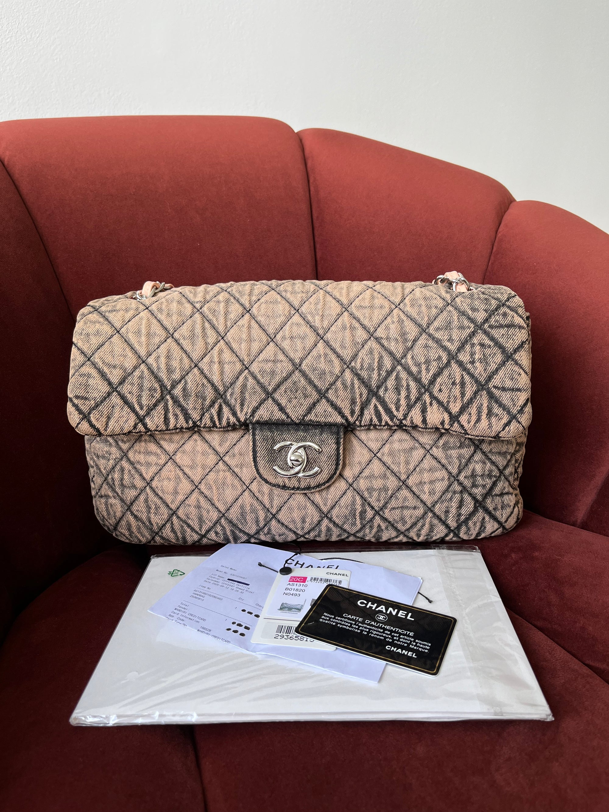Chanel Jumbo Denimpression Single Flap (2017)