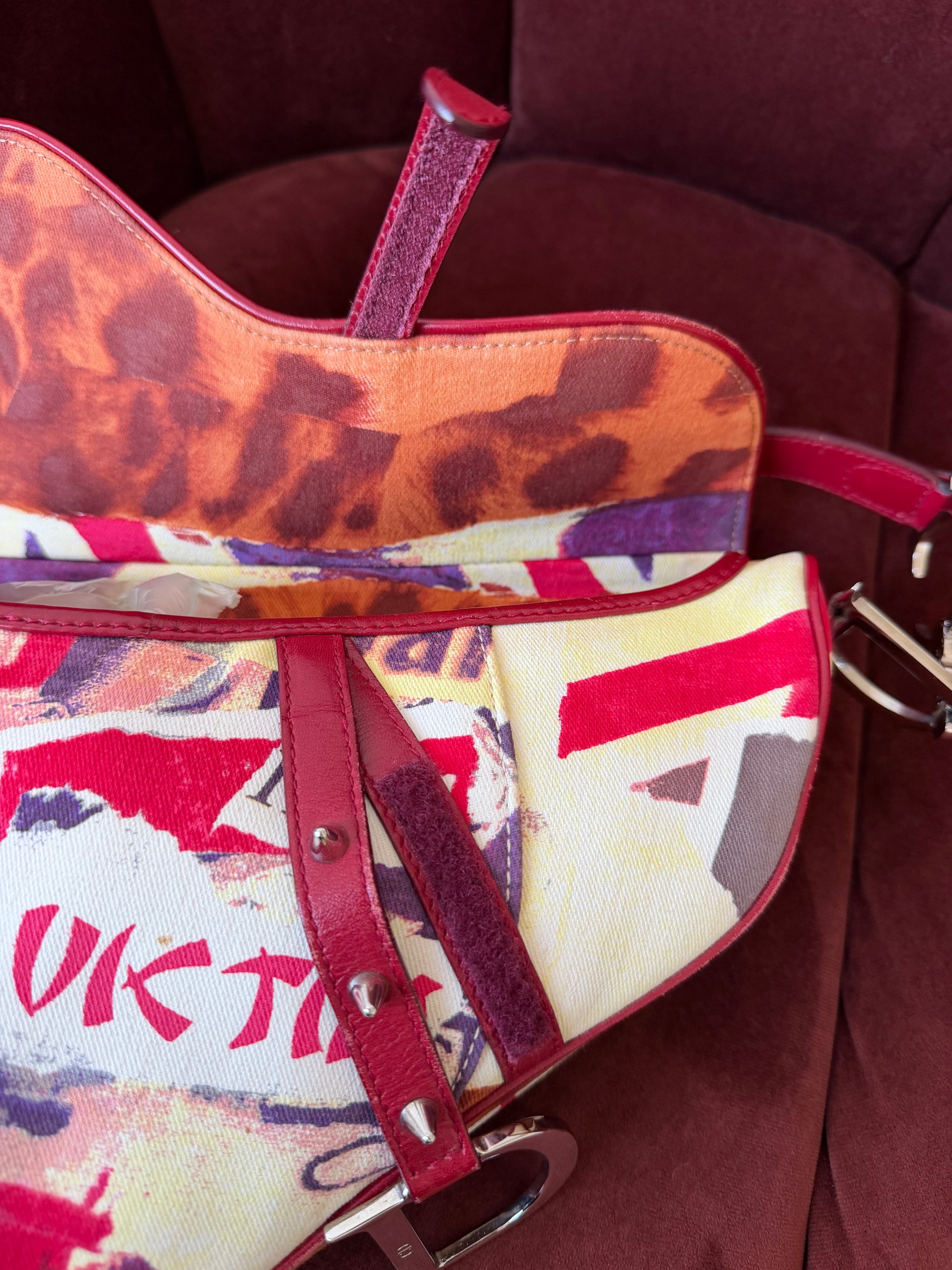 Dior By John Galliano Limited Edition Victim Saddle Bag (2003)
