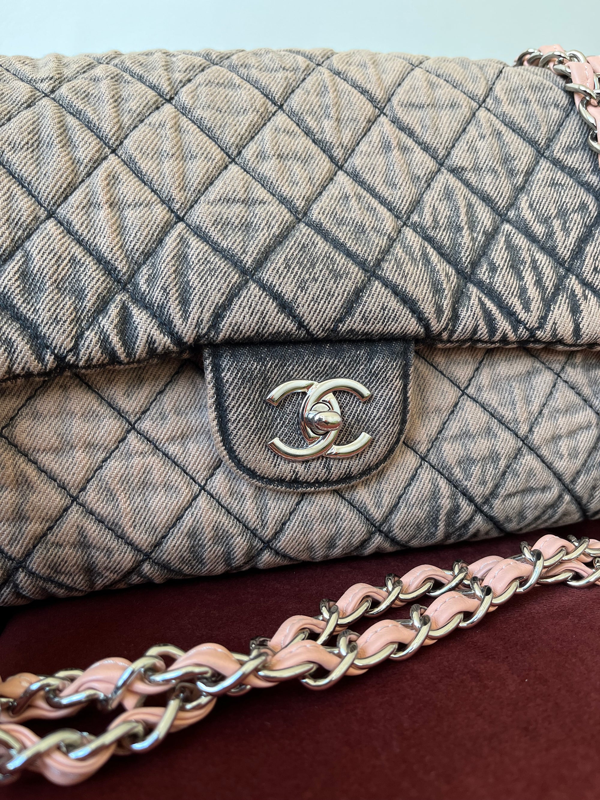 Chanel Jumbo Denimpression Single Flap (2017)
