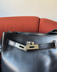 Hermès So Kelly 22 In Black Evercalf (2010)