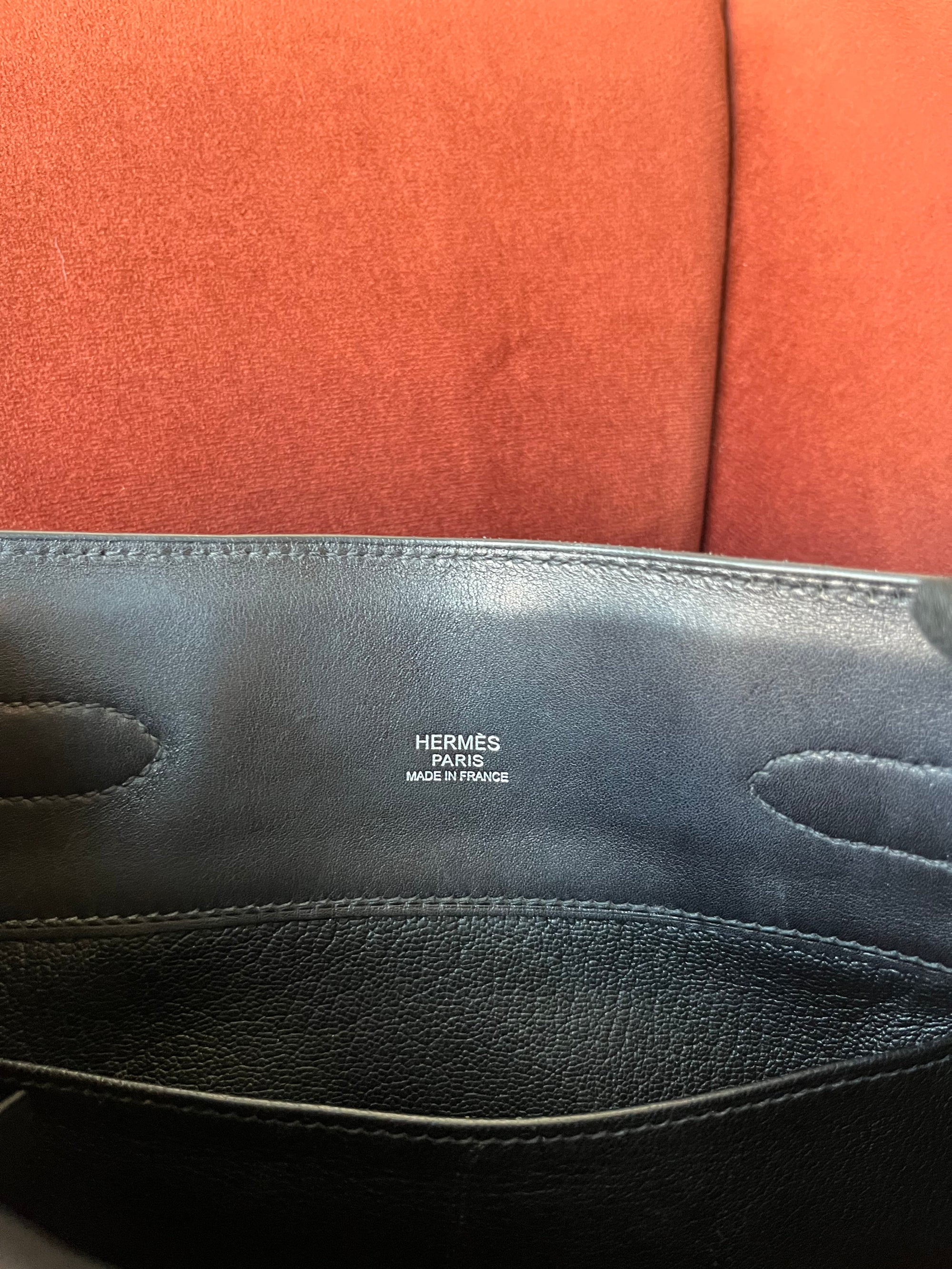 Hermès So Kelly 22 In Black Evercalf (2010)
