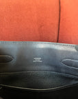 Hermès So Kelly 22 In Black Evercalf (2010)