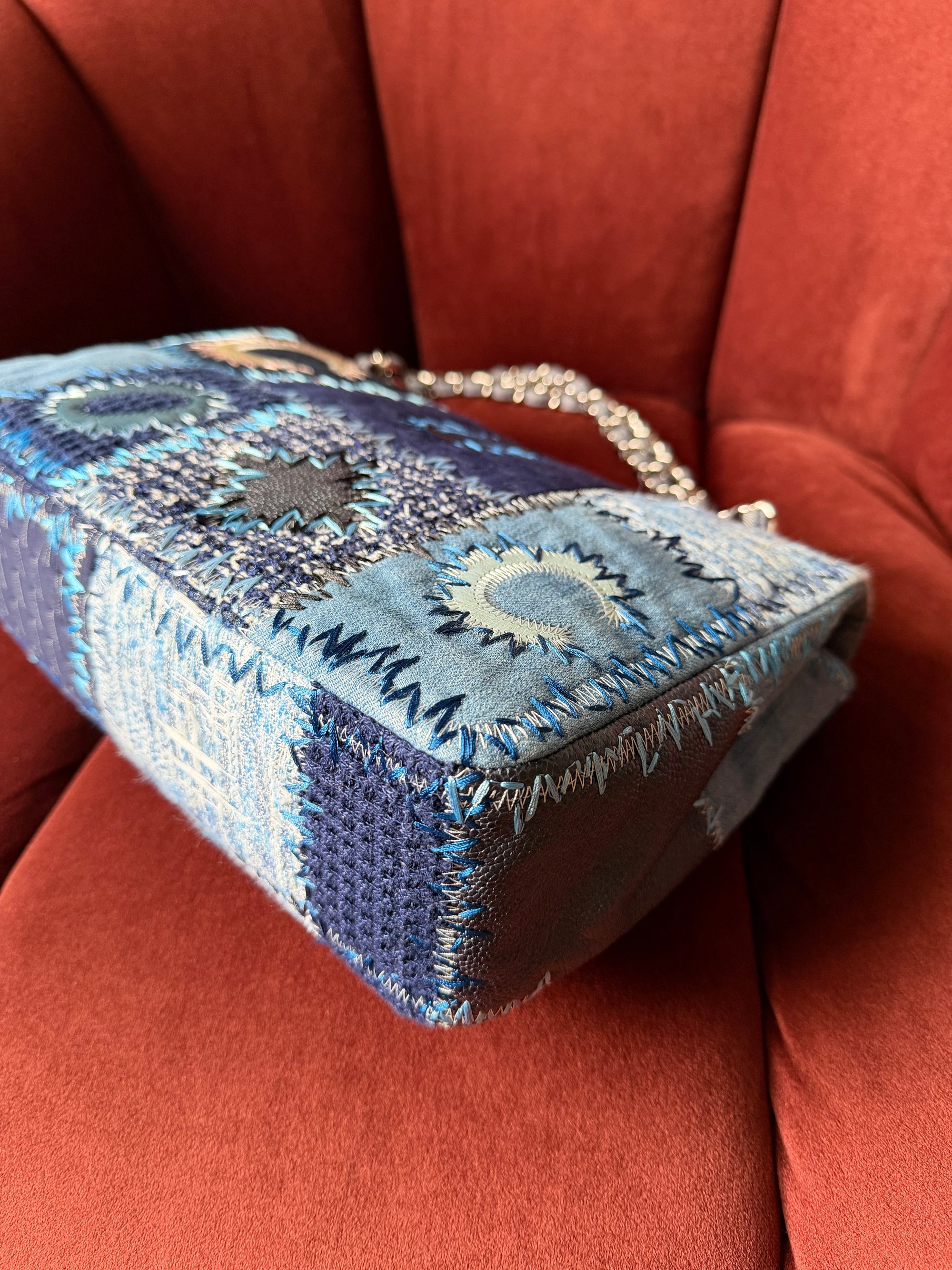 Chanel Jumbo Patchwork Single Flap (2014-15)