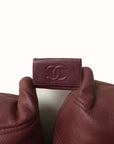 Chanel Caviar CC 6 Key Holder (2002-2003)