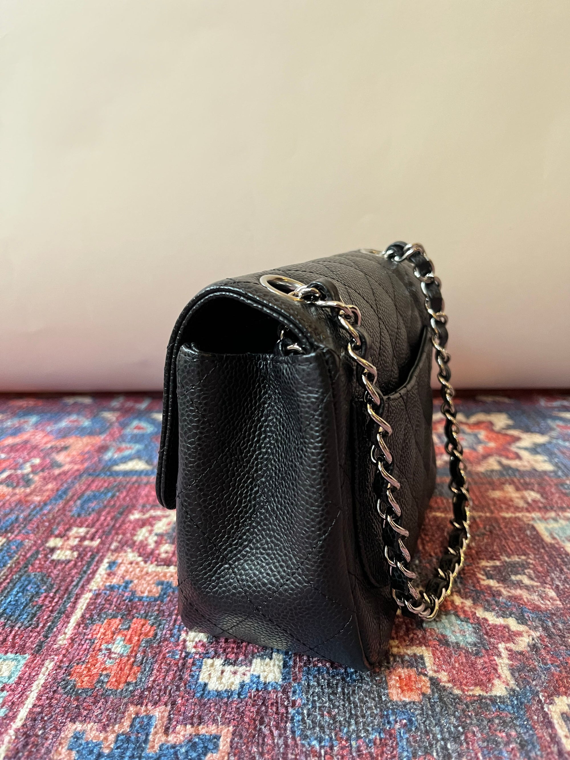 Chanel Mini Square Caviar Flap (2009-10)