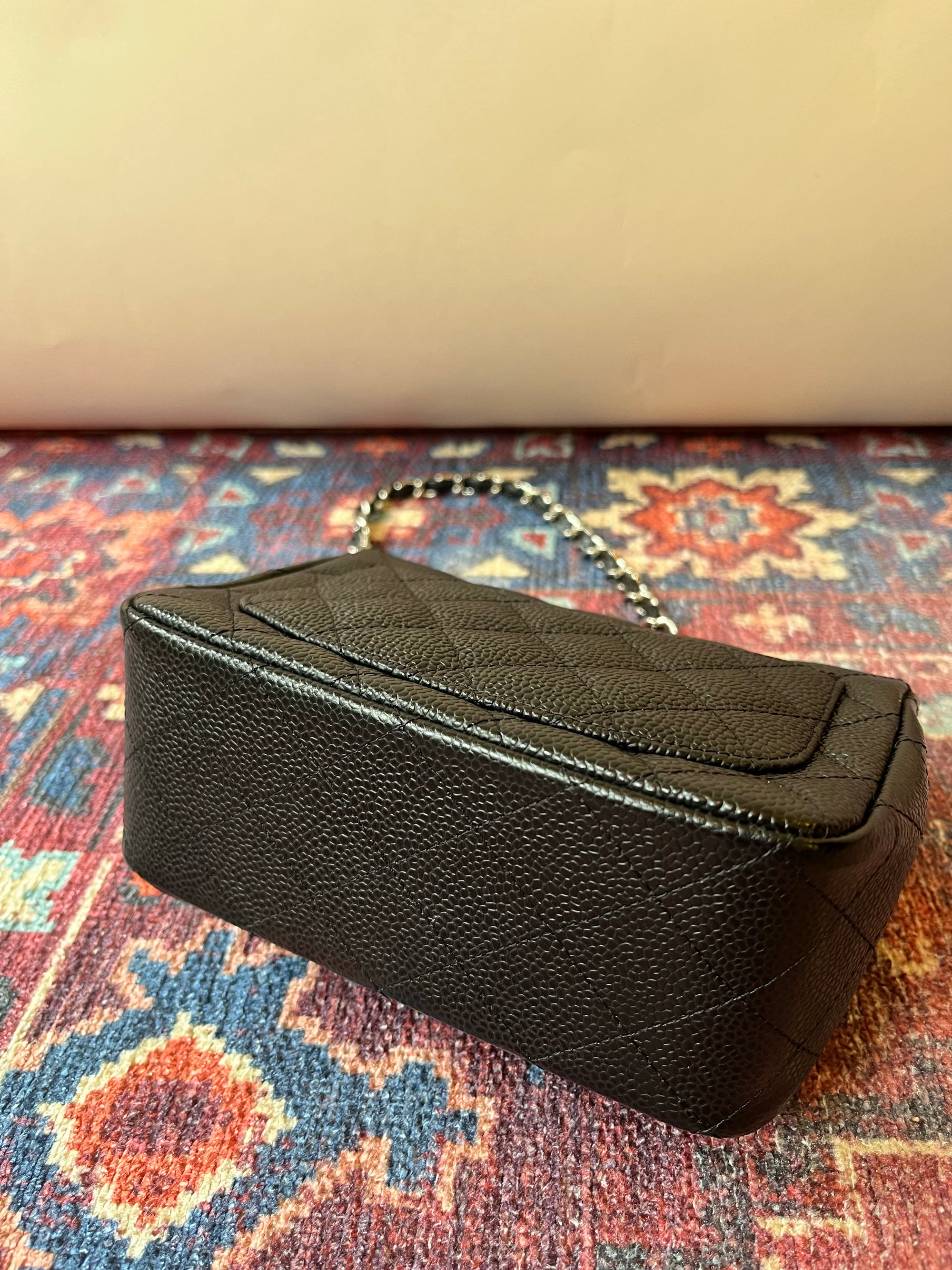 Chanel Mini Square Caviar Flap (2009-10)