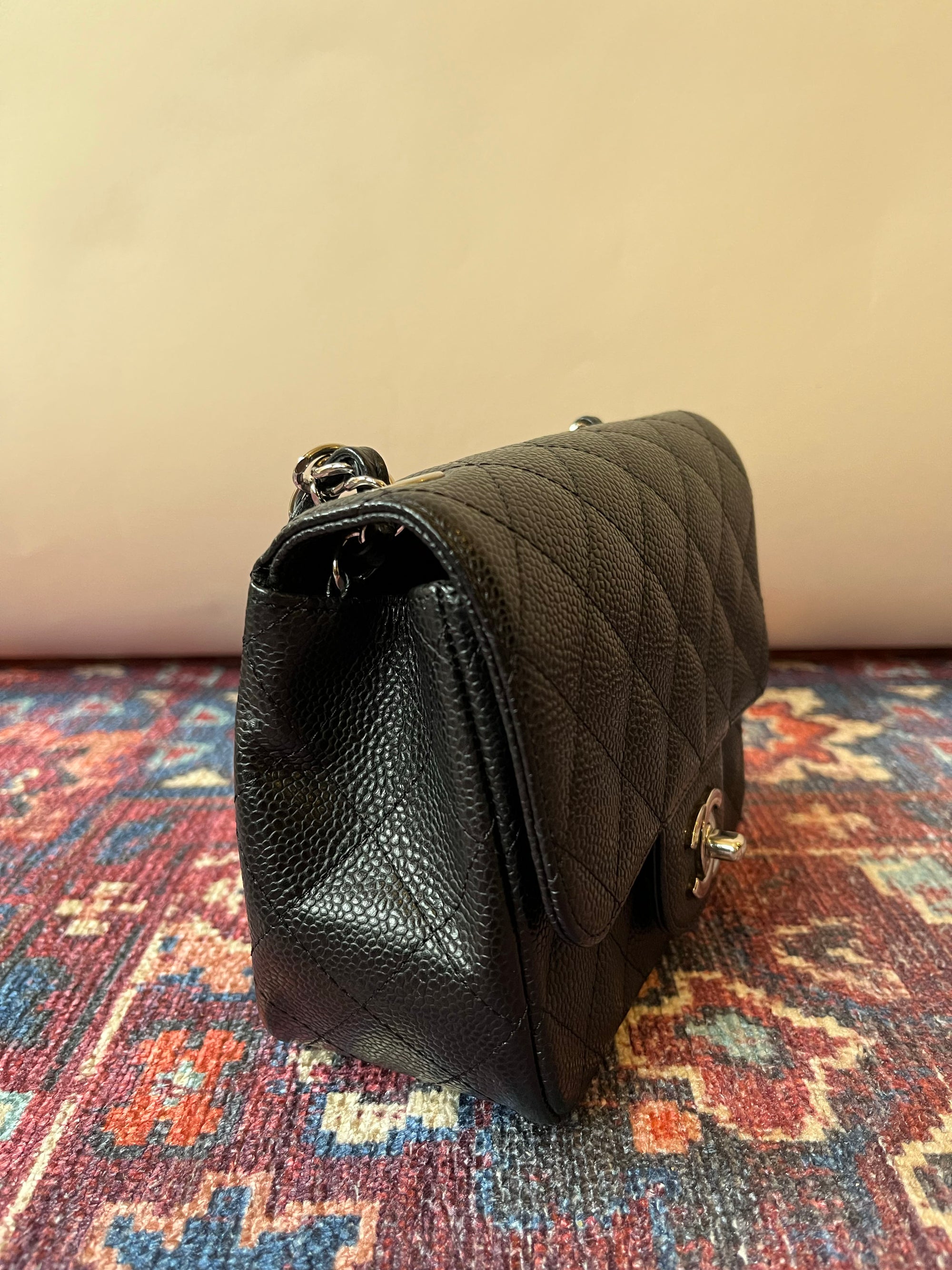 Chanel Mini Square Caviar Flap (2009-10)