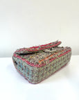 Chanel Multicolour Braided Tweed & Ribbon Classic Flap (2014)