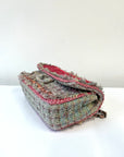 Chanel Multicolour Braided Tweed & Ribbon Classic Flap (2014)
