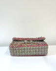 Chanel Multicolour Braided Tweed & Ribbon Classic Flap (2014)