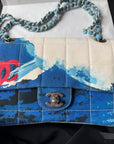 Chanel CC Beach Surf Line Flap (2002)