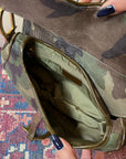 Vintage Dior Camouflage Saddle Bag