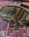 Vintage Dior Camouflage Saddle Bag