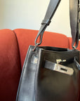 Hermès So Kelly 22 In Black Evercalf (2010)