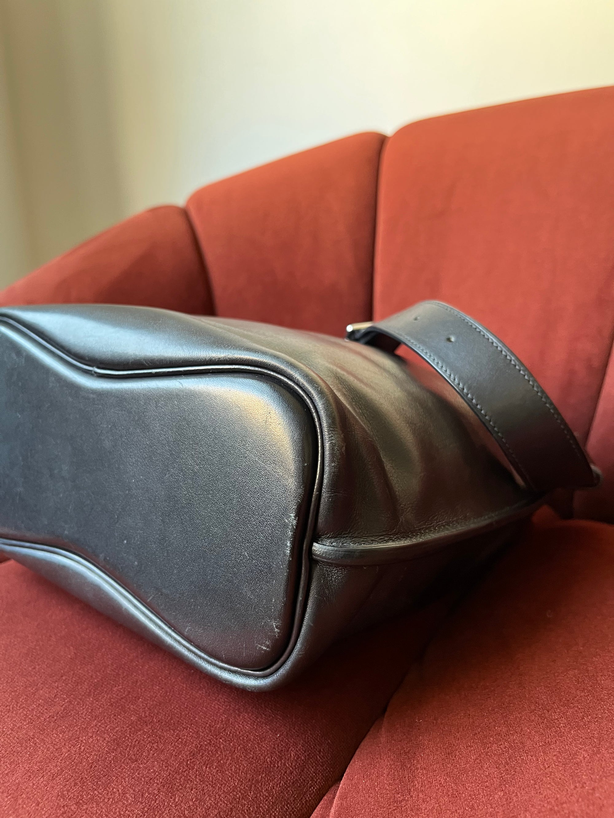 Hermès So Kelly 22 In Black Evercalf (2010)