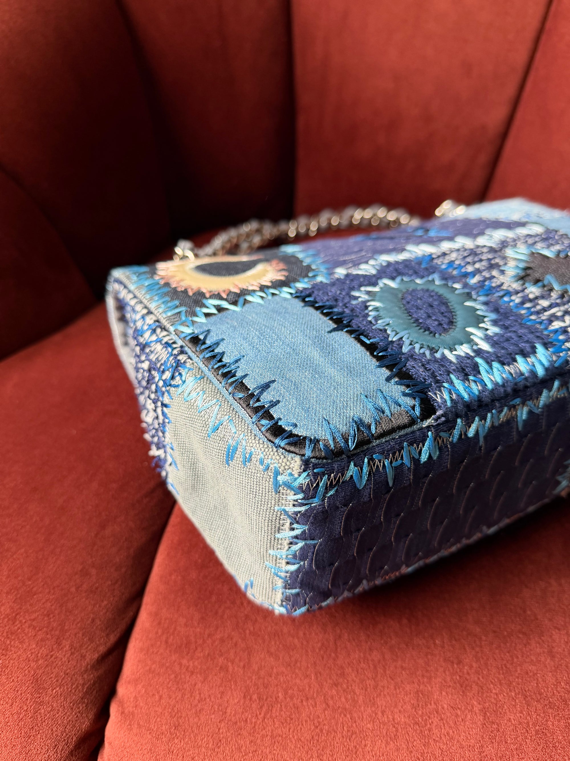 Chanel Jumbo Patchwork Single Flap (2014-15)