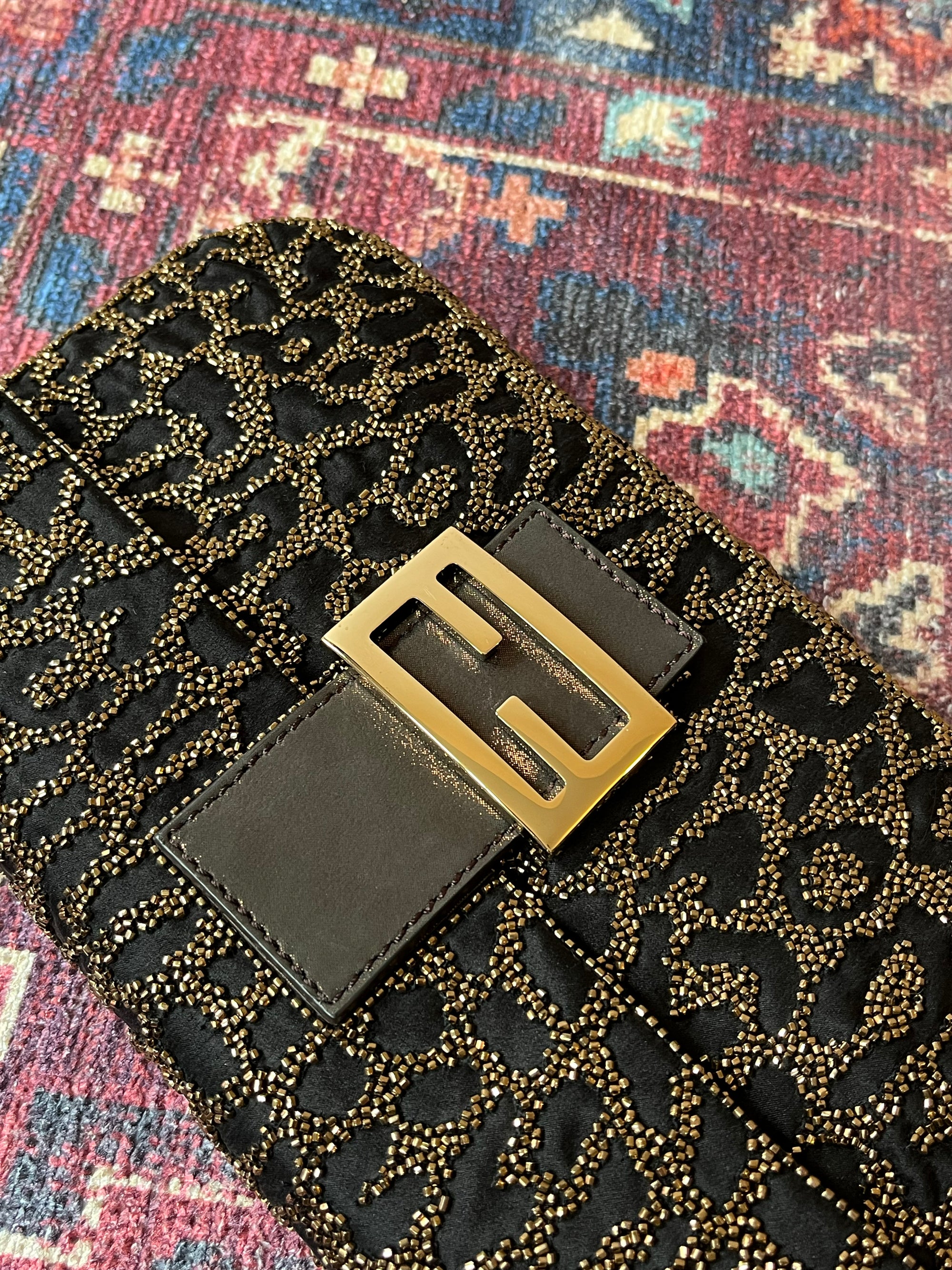 Fendi Beaded Leopard Baguette (2011)