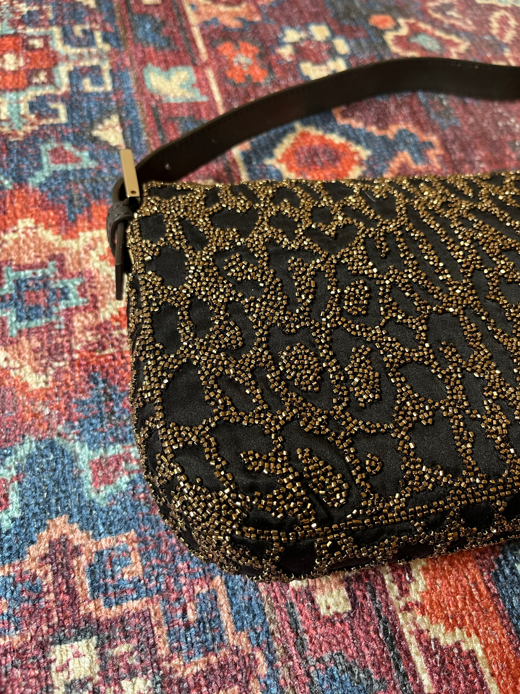 Fendi Beaded Leopard Baguette (2011)