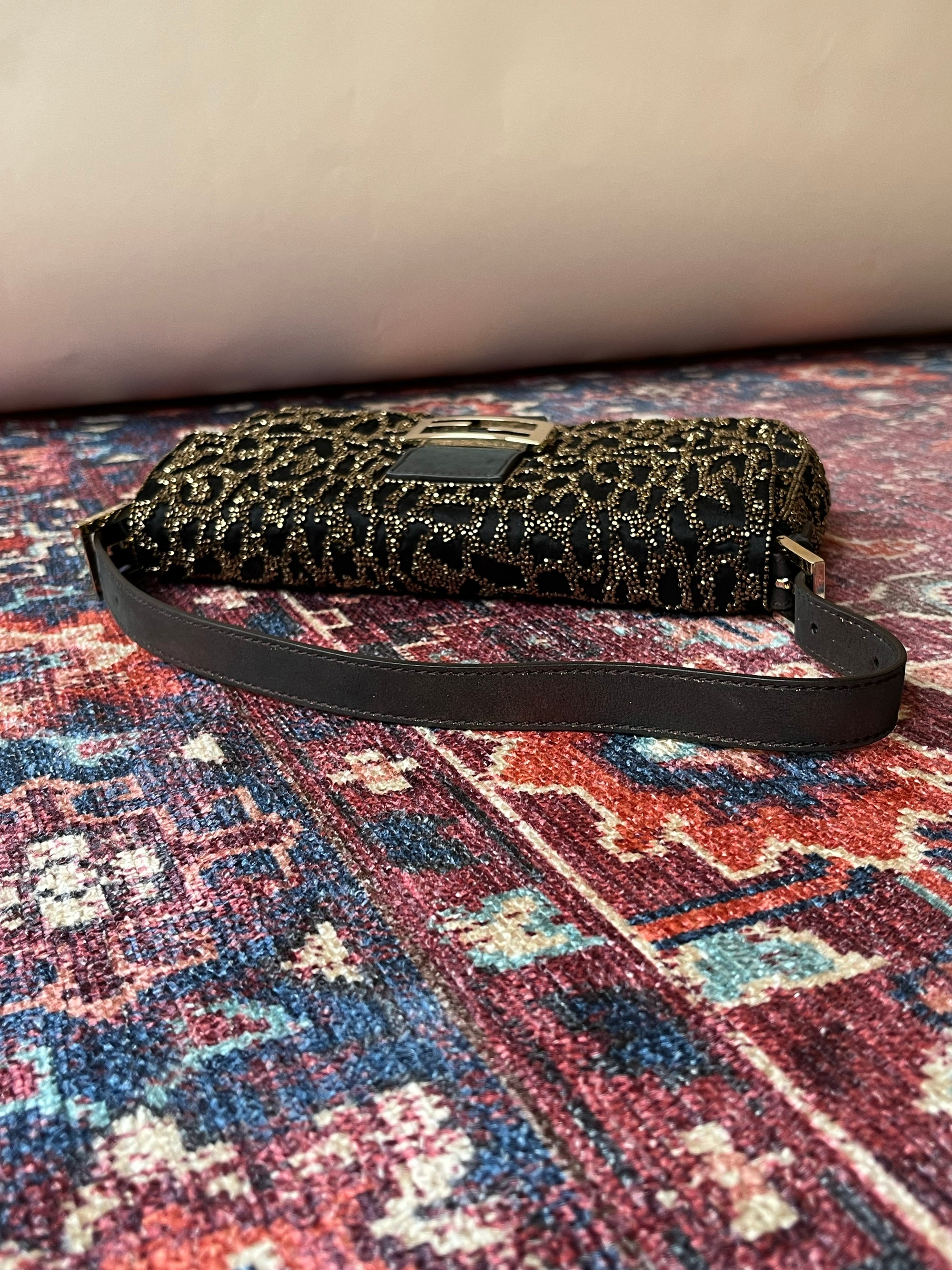Fendi Beaded Leopard Baguette (2011)