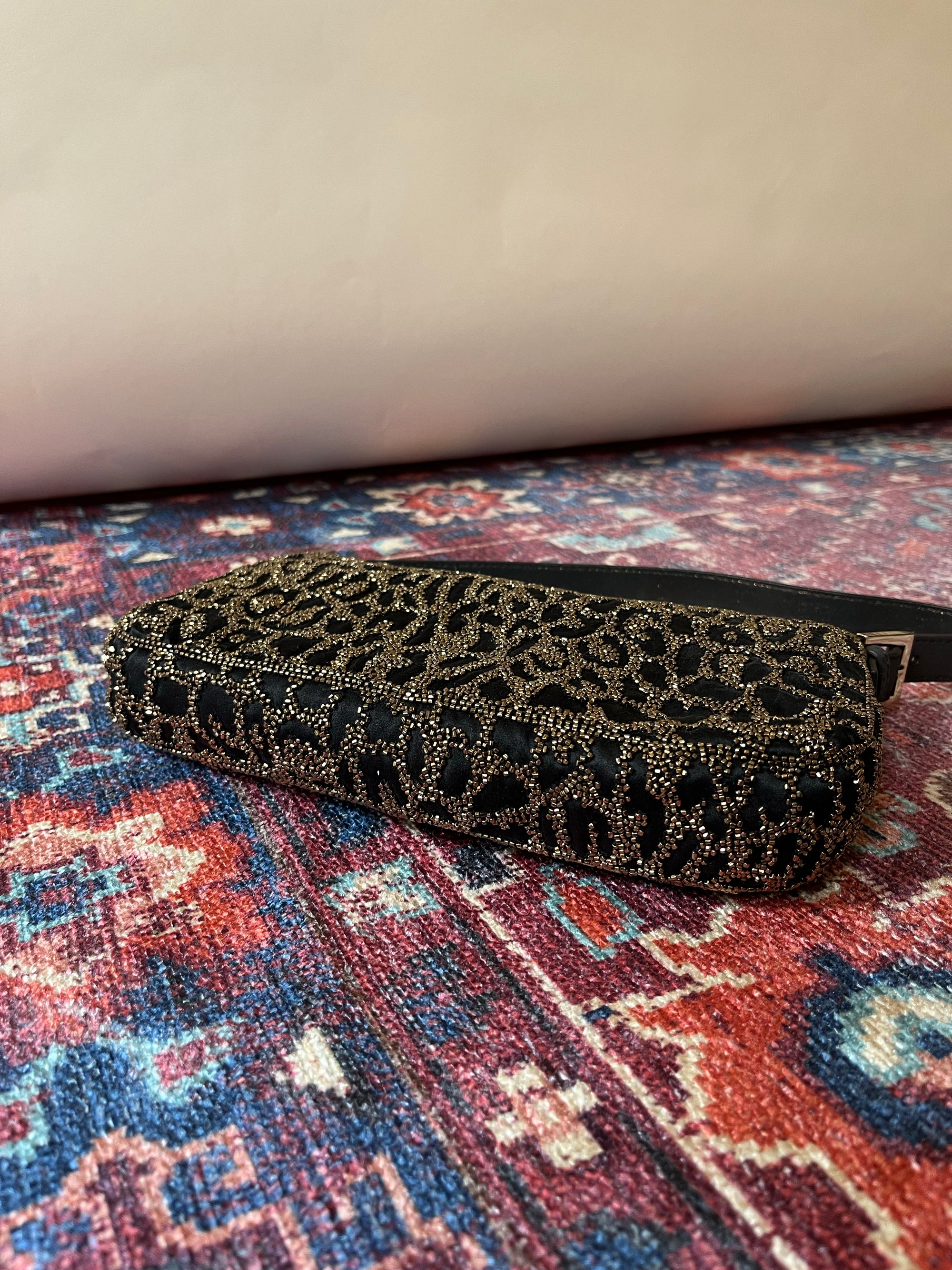 Fendi Beaded Leopard Baguette (2011)