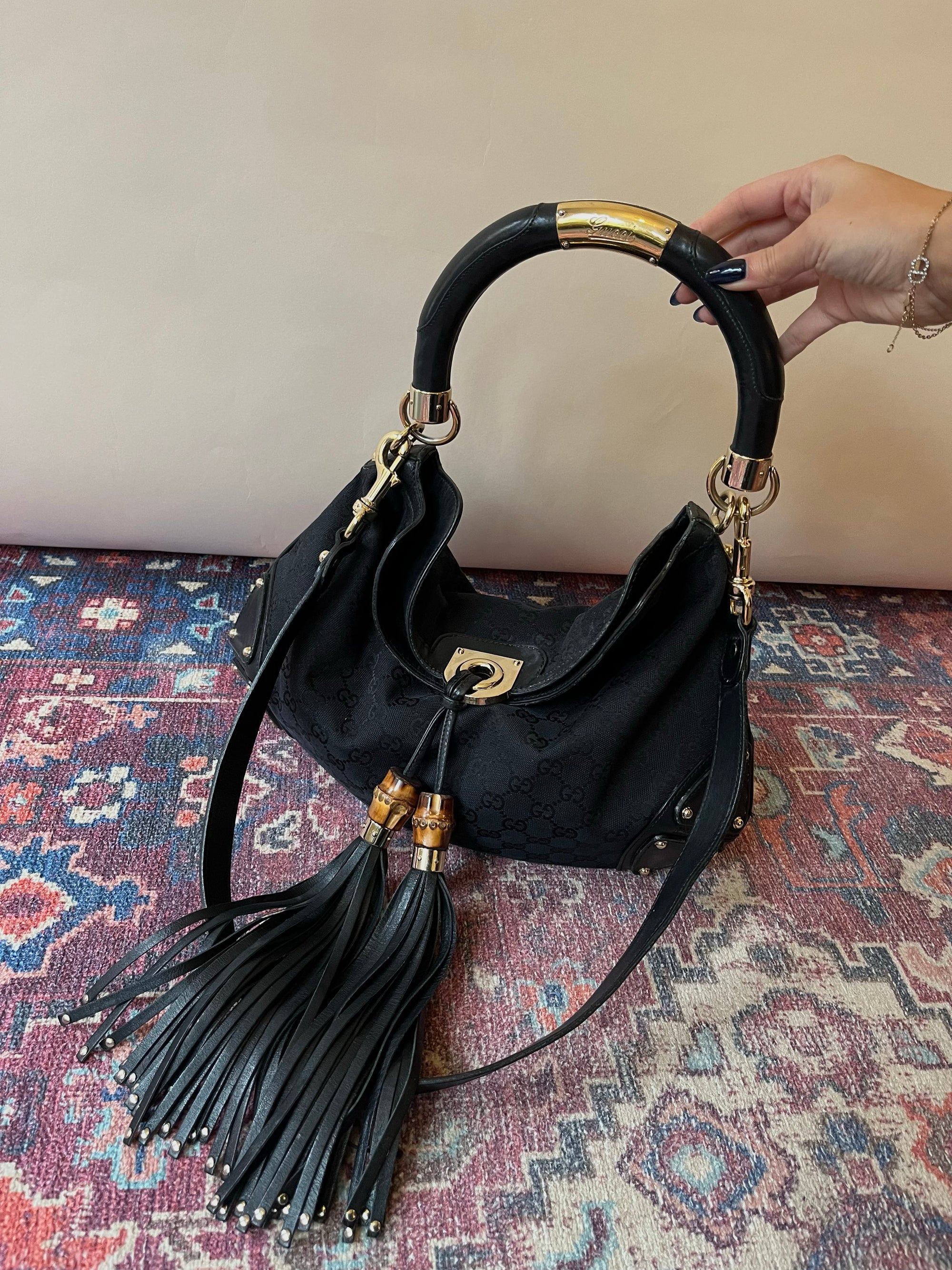 Gucci Vintage Indy Medium Hobo