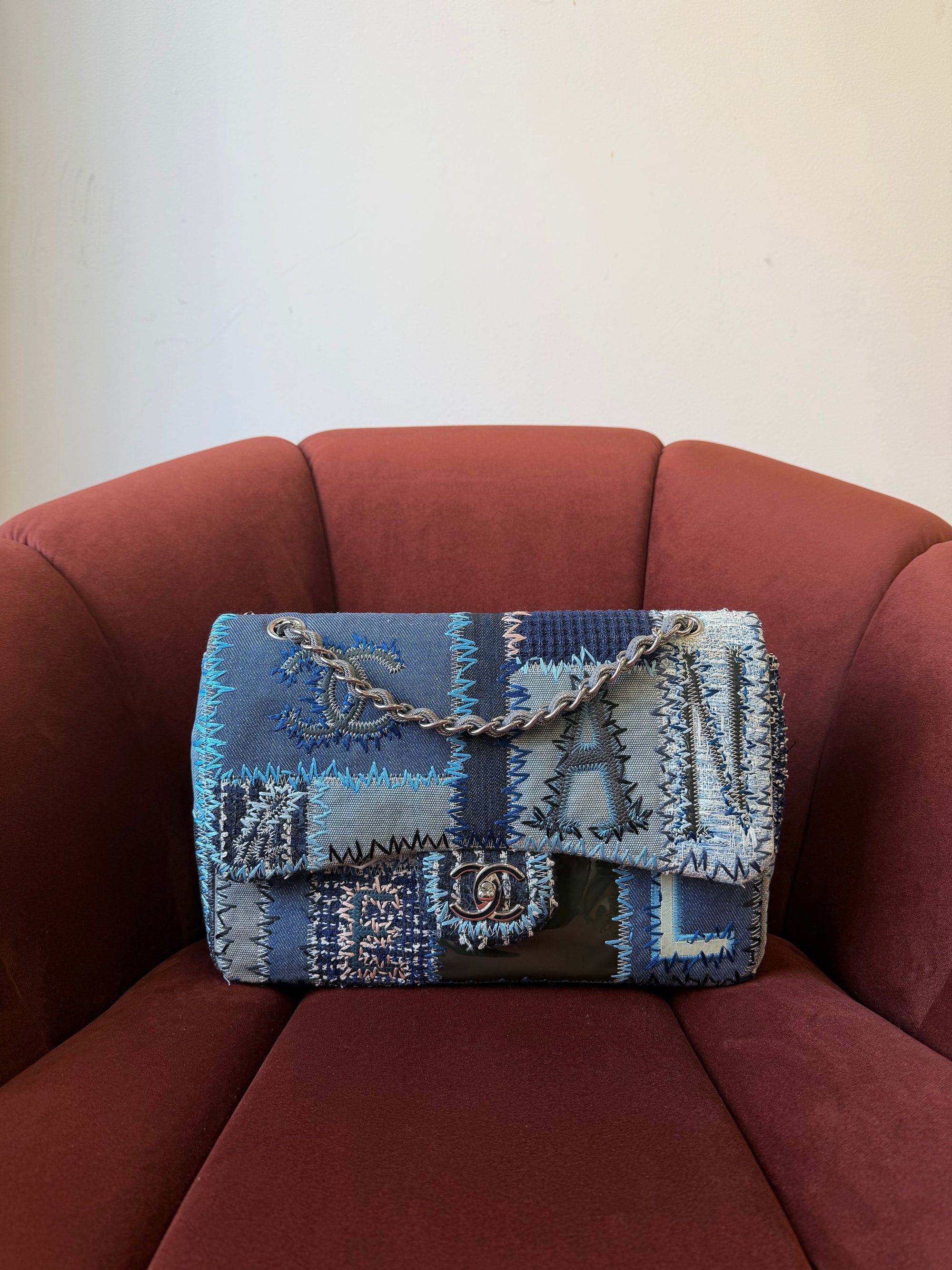 Chanel Jumbo Patchwork Single Flap (2014-15)
