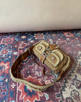 Dior Vintage Shearling Flight Shoulder Bag