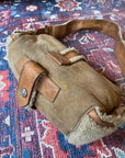 Dior Vintage Shearling Flight Shoulder Bag