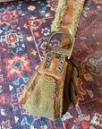 Dior Vintage Shearling Flight Shoulder Bag
