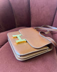 Hermès Constance 18 In Fauve Barenia (2019)