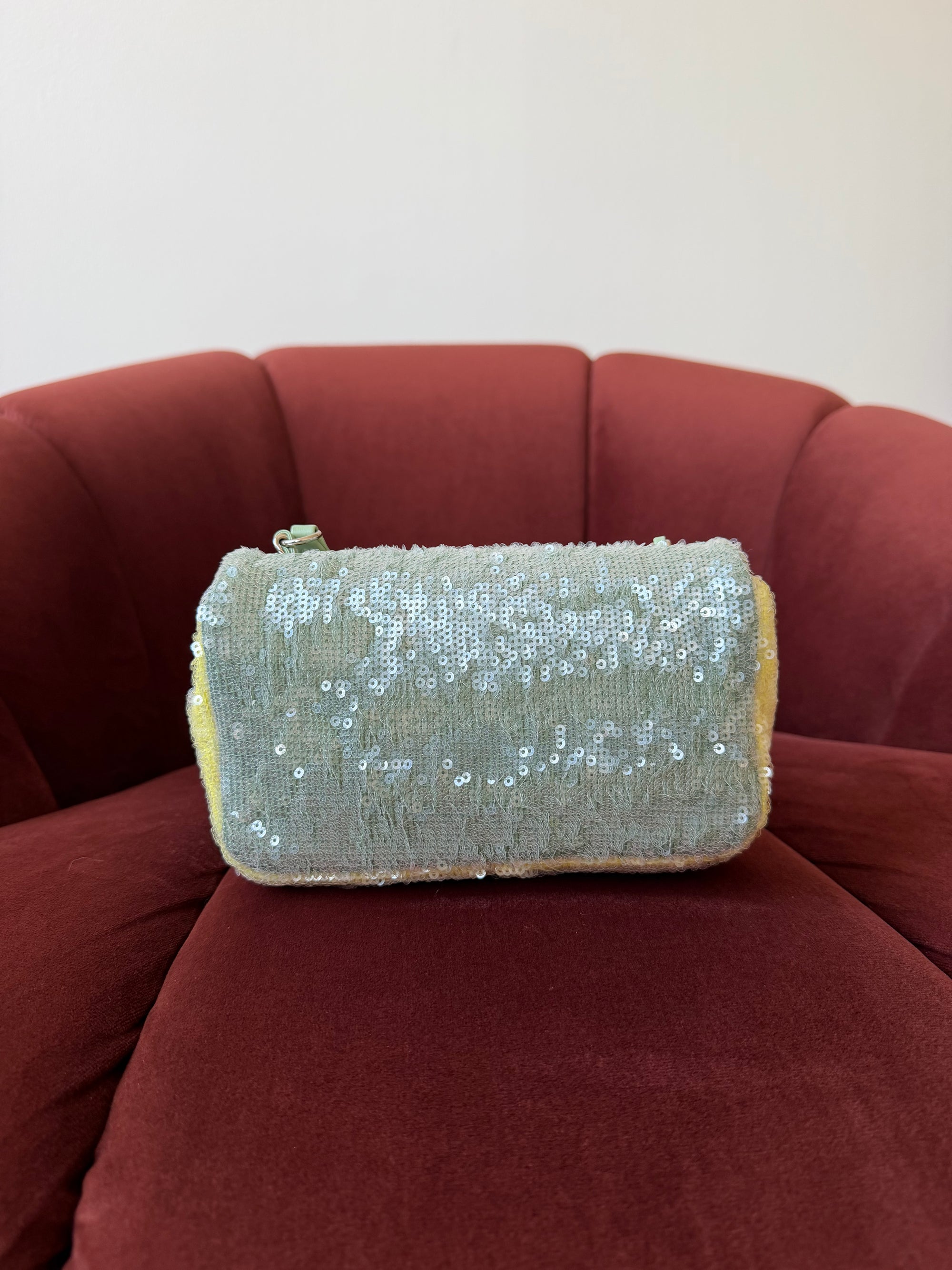 Chanel Mini Sequin Waterfall Flap (2018)