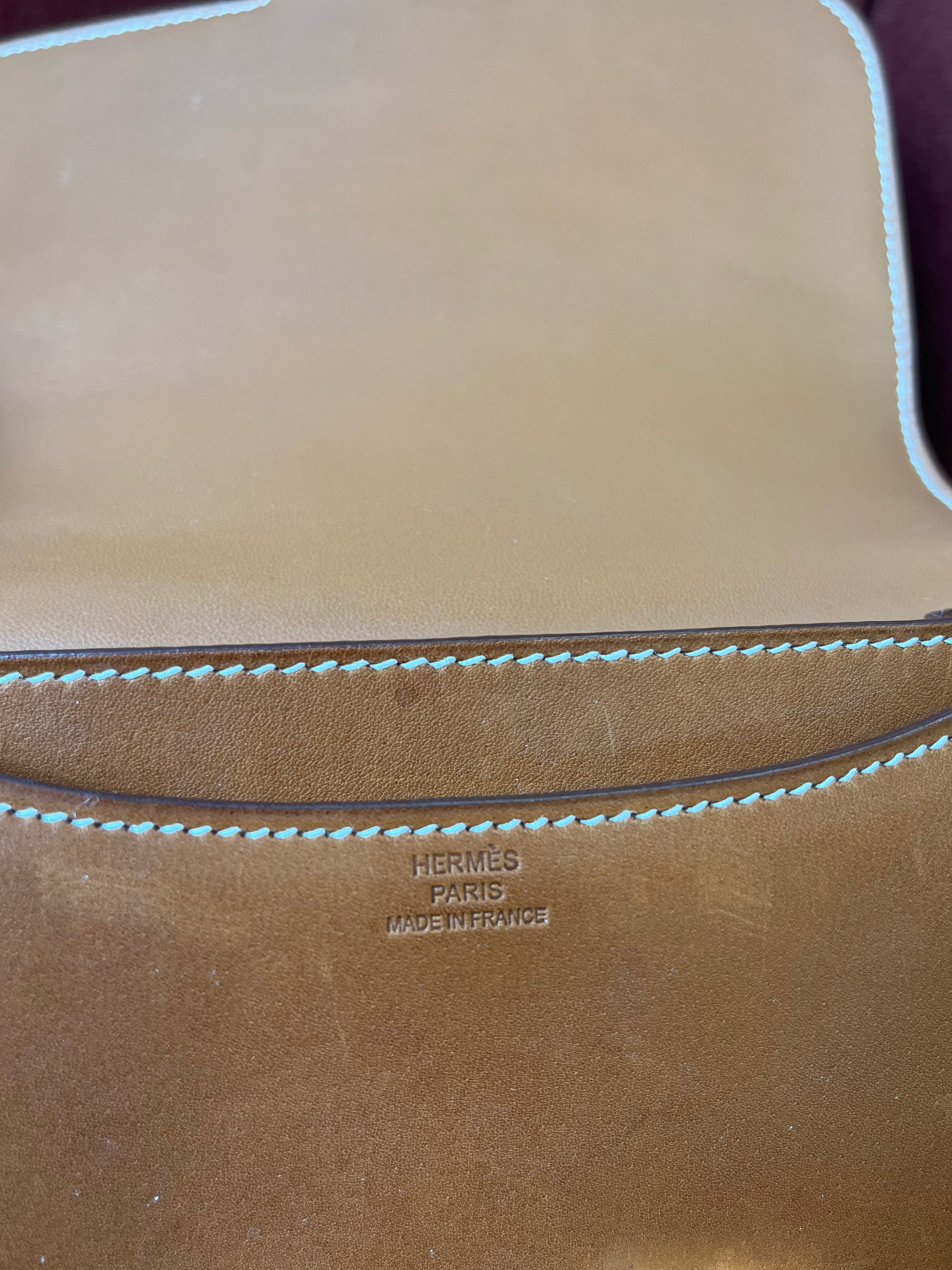 Hermès Constance 18 In Fauve Barenia (2019)