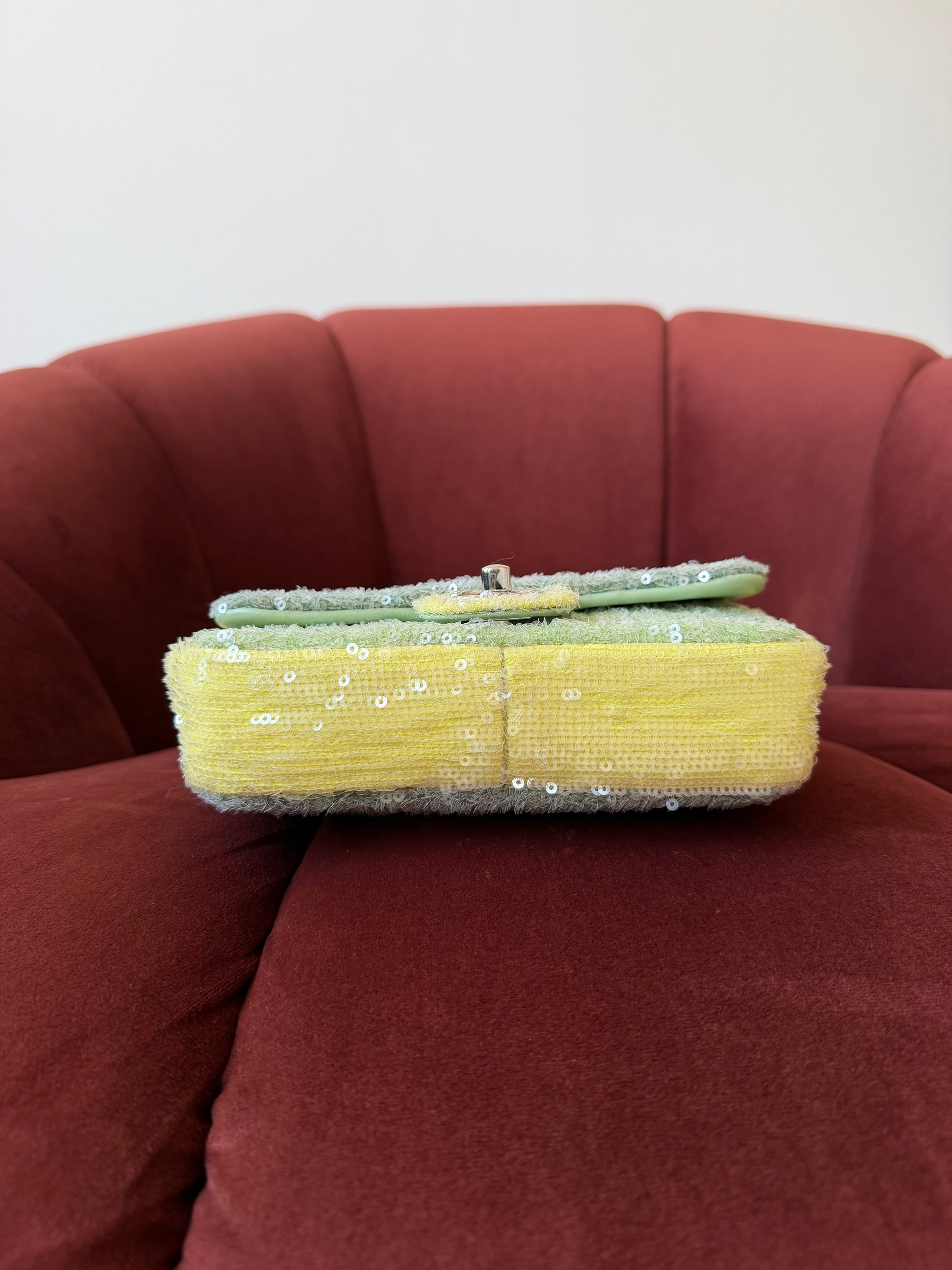 Chanel Mini Sequin Waterfall Flap (2018)