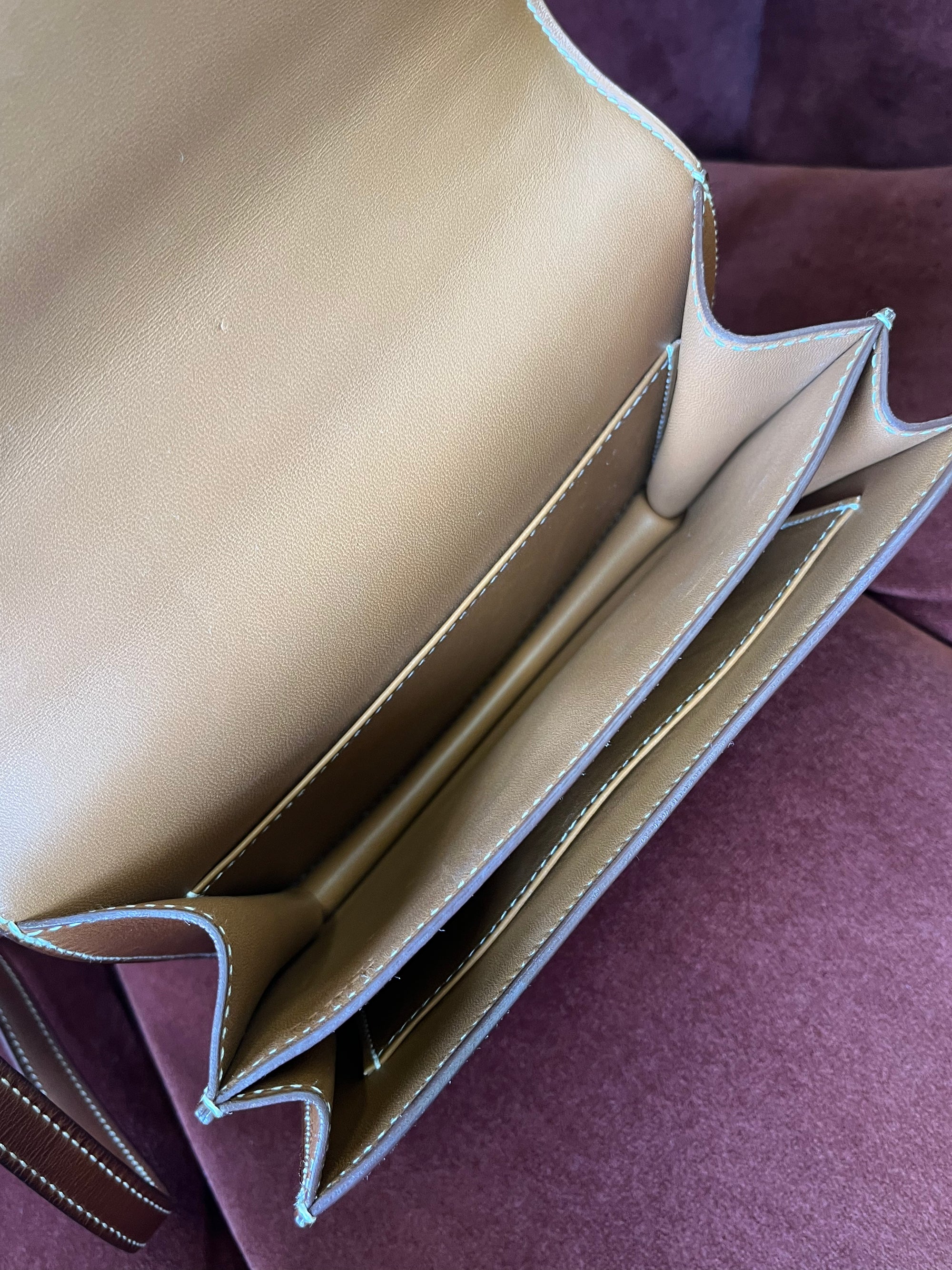Hermès Constance 18 In Fauve Barenia (2019)