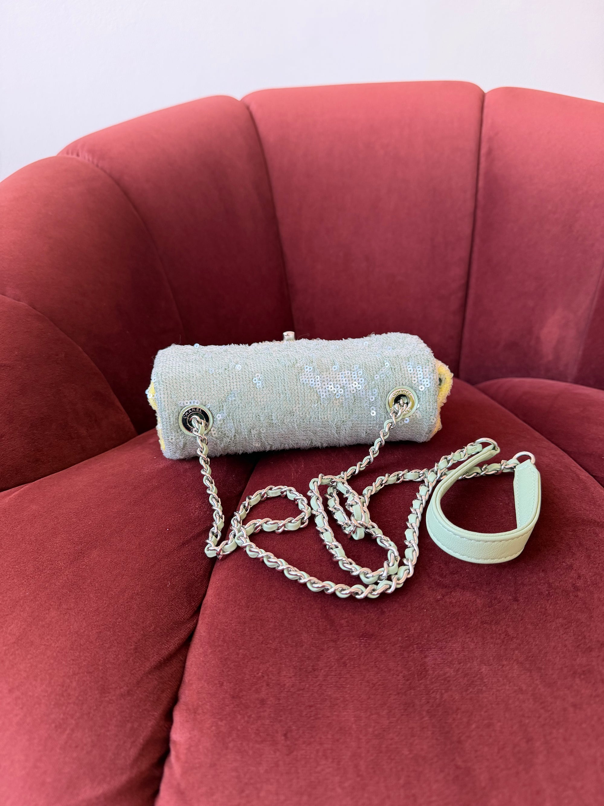 Chanel Mini Sequin Waterfall Flap (2018)