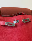 Hermès So Kelly 22 Verso Rouge Casaque / Rose Jaipur Togo (2012)