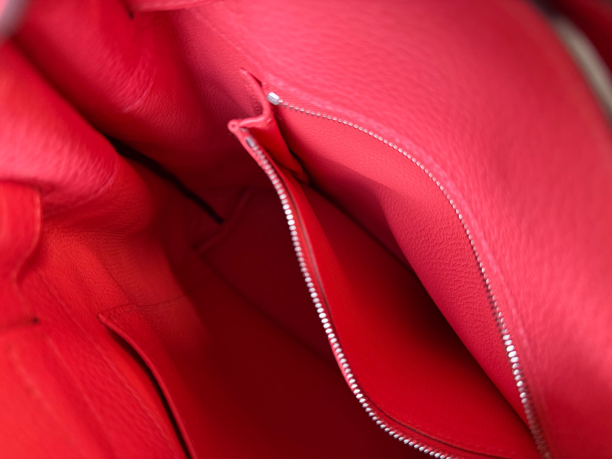 Hermès So Kelly 22 Verso Rouge Casaque / Rose Jaipur Togo (2012)