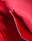 Hermès So Kelly 22 Verso Rouge Casaque / Rose Jaipur Togo (2012)