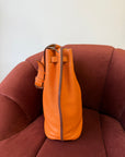 Hermès So Kelly 26 Verso In Orange/Yellow Togo (2012)