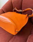 Hermès So Kelly 26 Verso In Orange/Yellow Togo (2012)