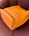 Hermès So Kelly 26 Verso In Orange/Yellow Togo (2012)