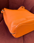 Hermès So Kelly 26 Verso In Orange/Yellow Togo (2012)