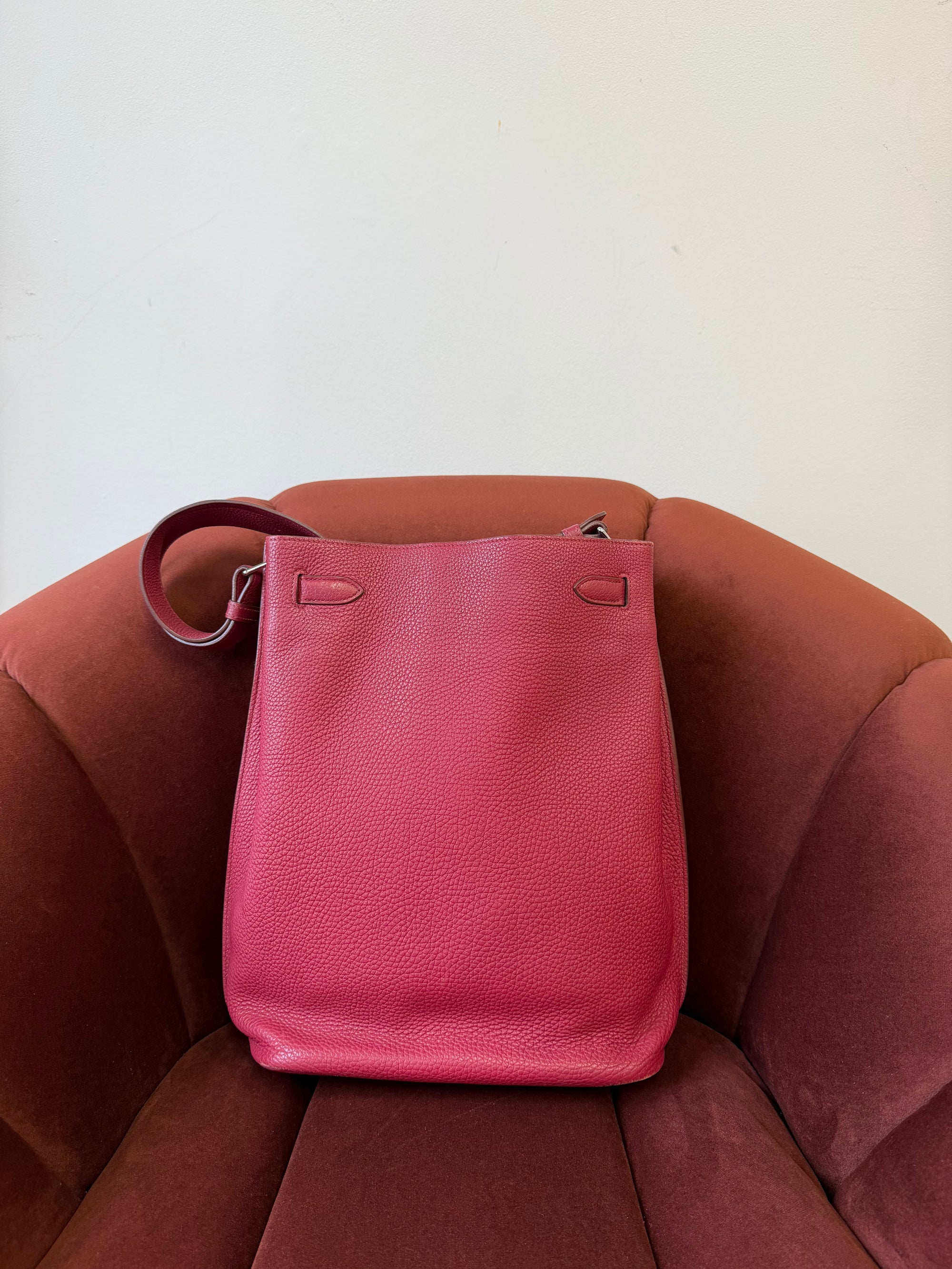 Hermès So Kelly 26 In Rubis Togo (2013)