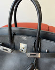 Hermès Birkin 30 In Black Epsom (2006)