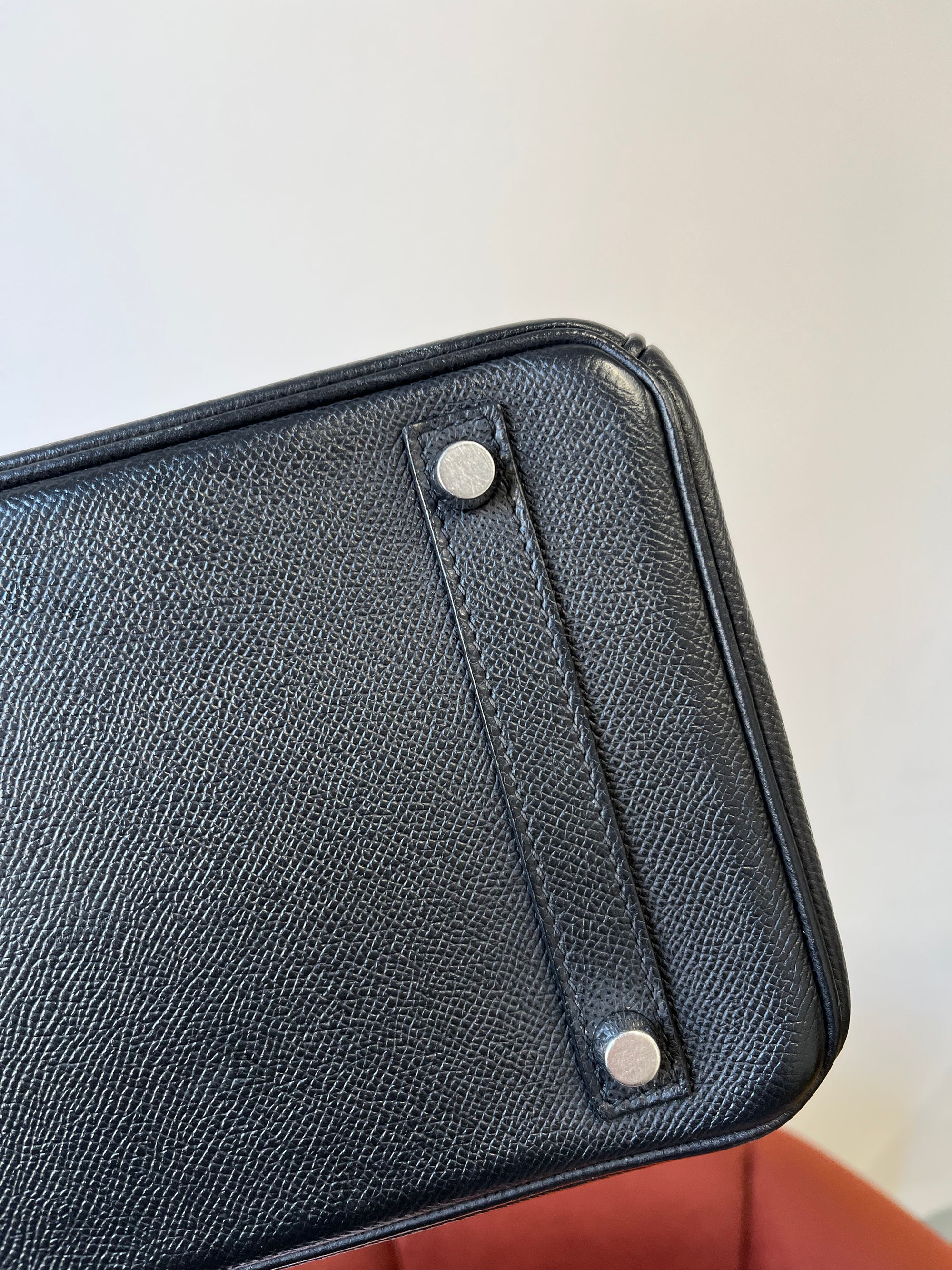 Hermès Birkin 30 In Black Epsom (2006)