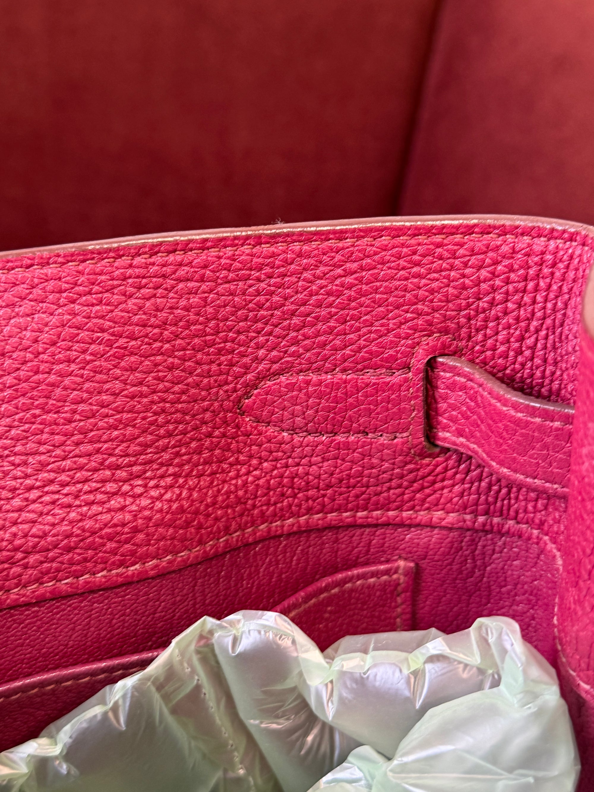 Hermès So Kelly 26 In Rubis Togo (2013)