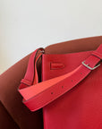 Hermès So Kelly 26 Verso In Rouge Casaque/ Rose Jaipur Togo (2012)