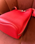 Hermès So Kelly 26 Verso In Rouge Casaque/ Rose Jaipur Togo (2012)