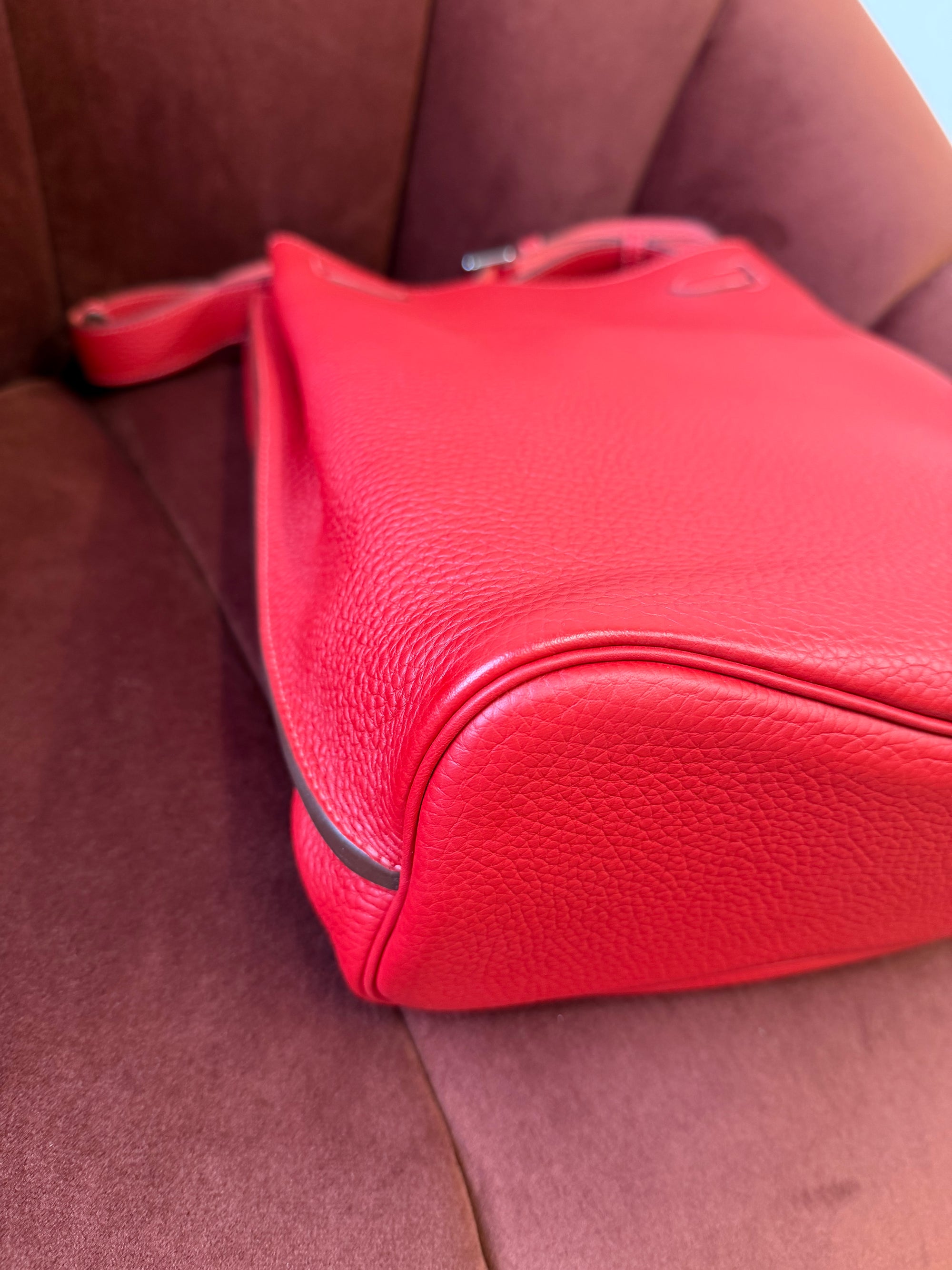 Hermès So Kelly 26 Verso In Rouge Casaque/ Rose Jaipur Togo (2012)